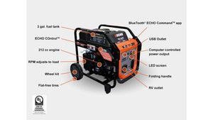 ECHO EGi‑4000 – 4000W Inverter Generator | Portable Clean Power