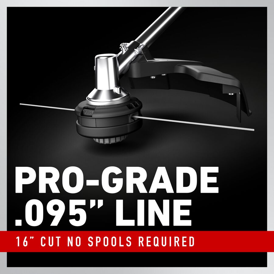 Toro 60V MAX* 14 in. (35.56 cm) / 16 in. (40.64 cm) String Trimmer Attachment - Tool Only (88716)