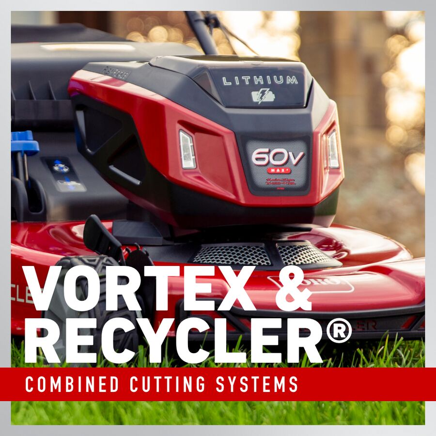 Toro 60V Max* 22 in. (56 cm) Recycler® w/Personal Pace® Lawn Mower - 7.5Ah Battery Included(21468)